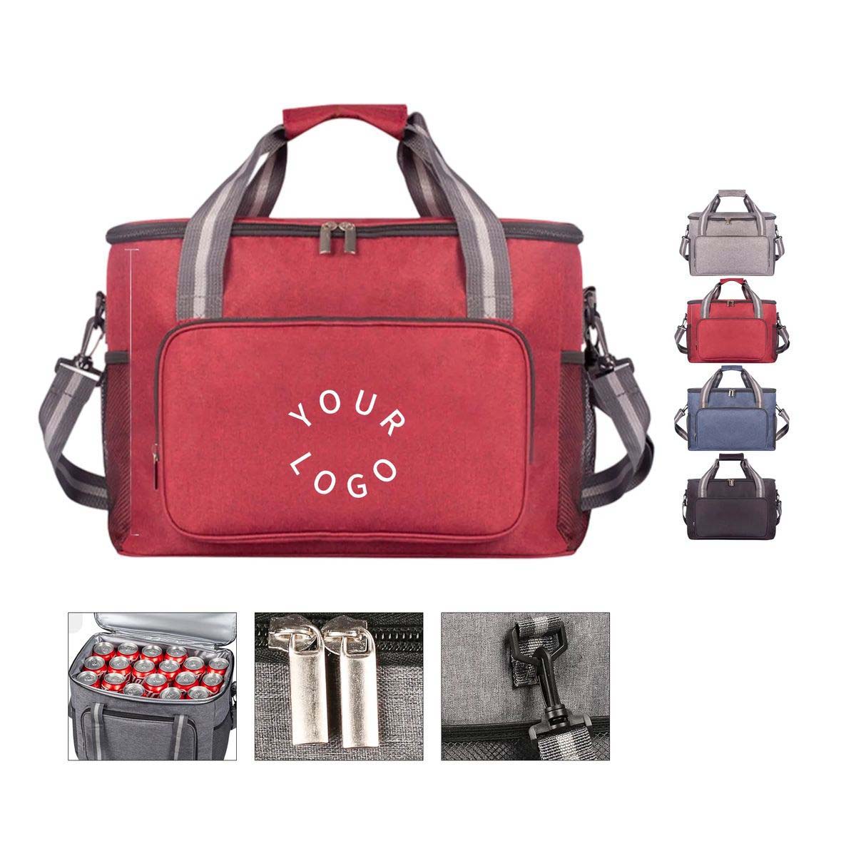 Spacious Handheld Thermal Bag for Outdoor Food Drinks 2