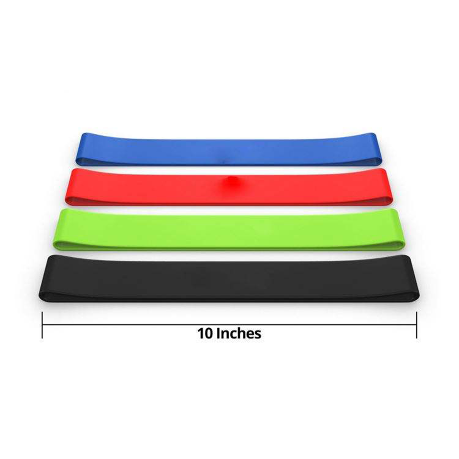 5 Piece TPE Yoga Resistance Bands Set 6