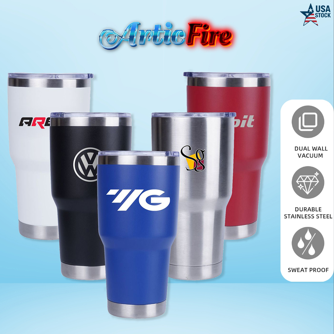 ArticFire 30oz Stainless Steel Vacuum Bottle 1