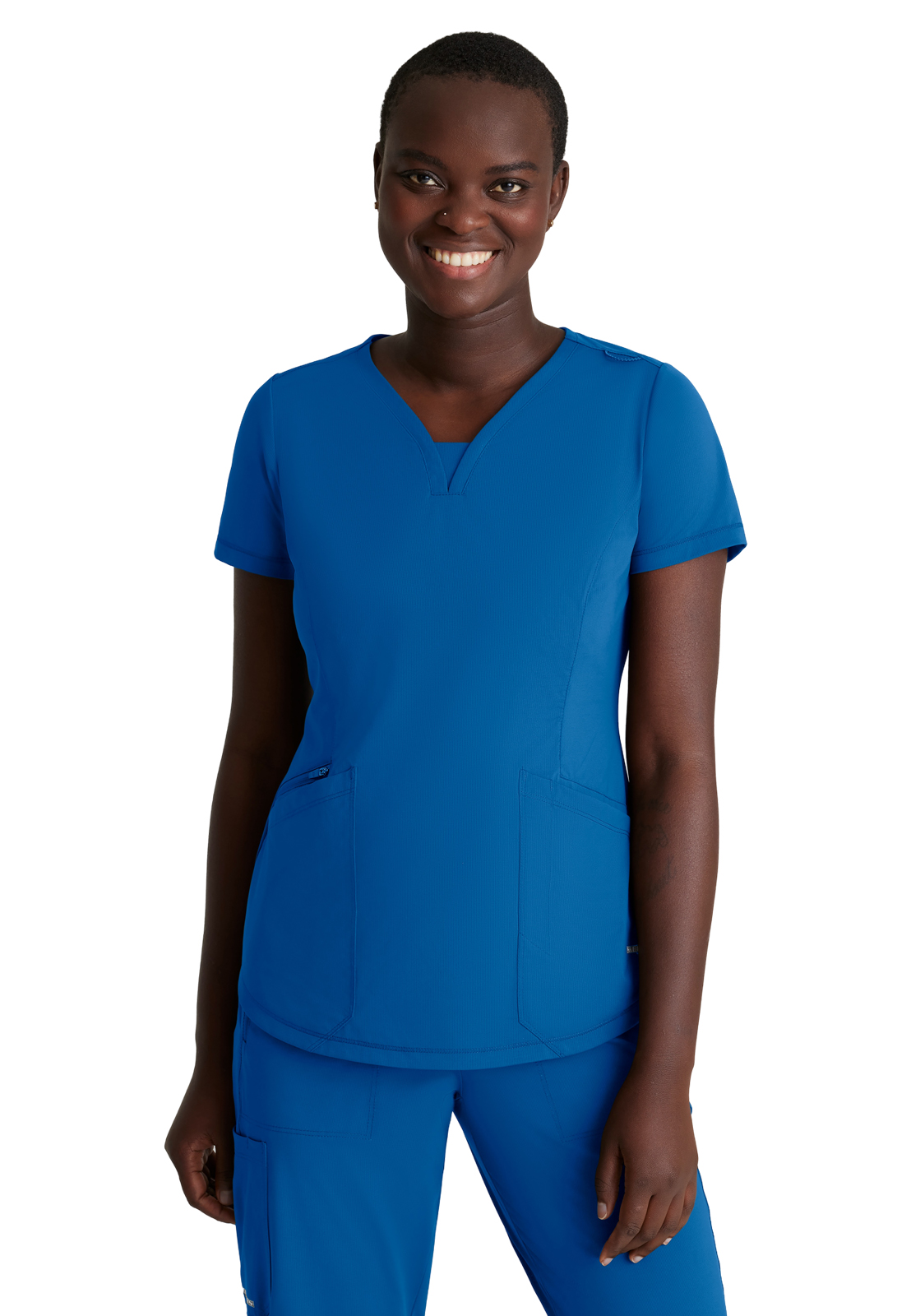 Skechers Slip-Ins - Women's Three-Pocket V-Neck Serene Scrub Top 24