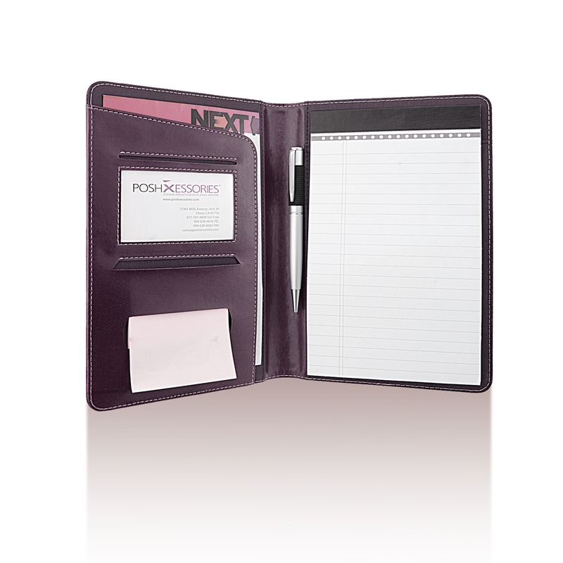 Atlantis Leather Junior Padfolio (Burgundy) 4