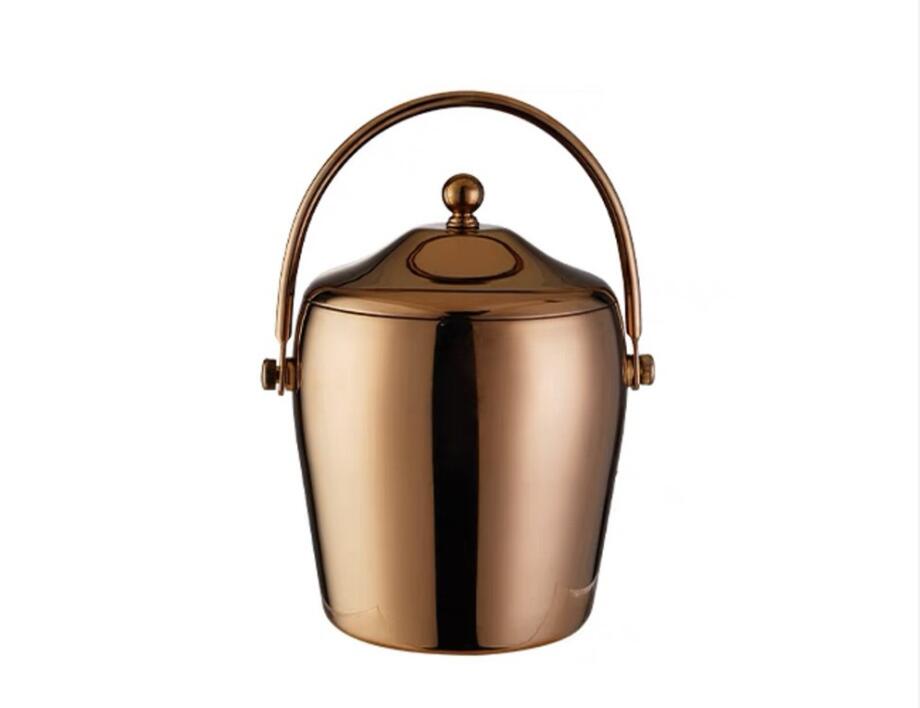 Double Walled Insulated Ice Bucket 5