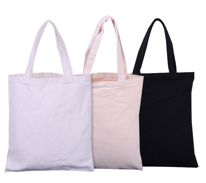 Quality Cotton Natural Economy Tote Bag - 15 1/2" x 15", custom tote bag with logo imprint 4