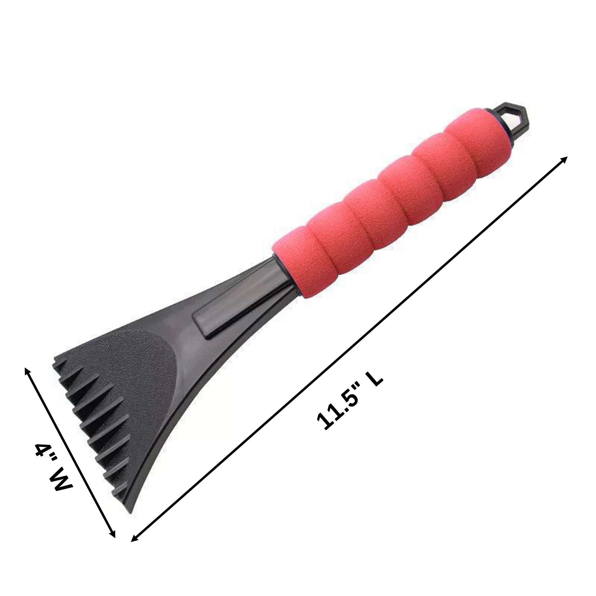 ABS Ice Scraper With EVA Foam Handle 11.5" x 4" 5