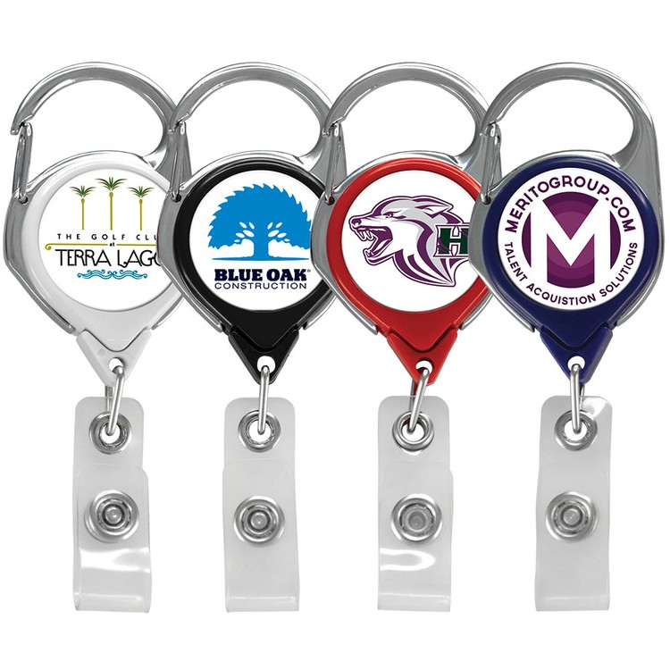 Express Vibraprint® Carabiner Badge Reel