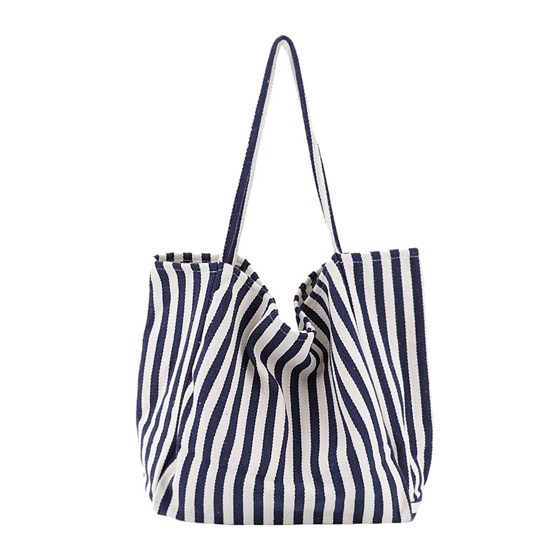 Stripes Canvas Handbag 2