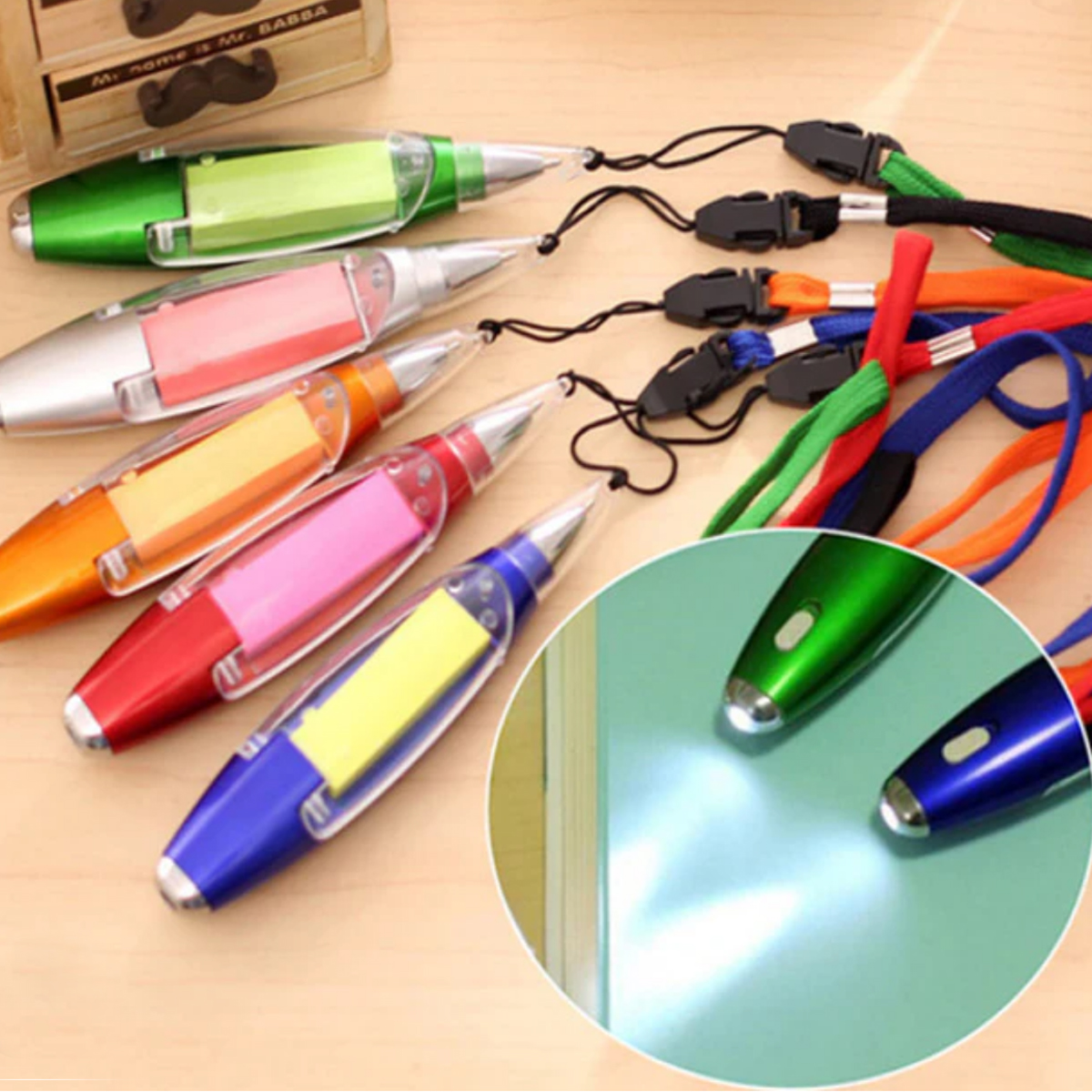 Multifunction Sticky Note Pen with Built-In Memo 5