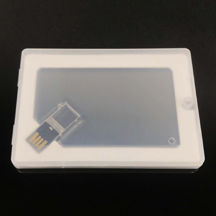 Crystal Clear USB Business Card 2