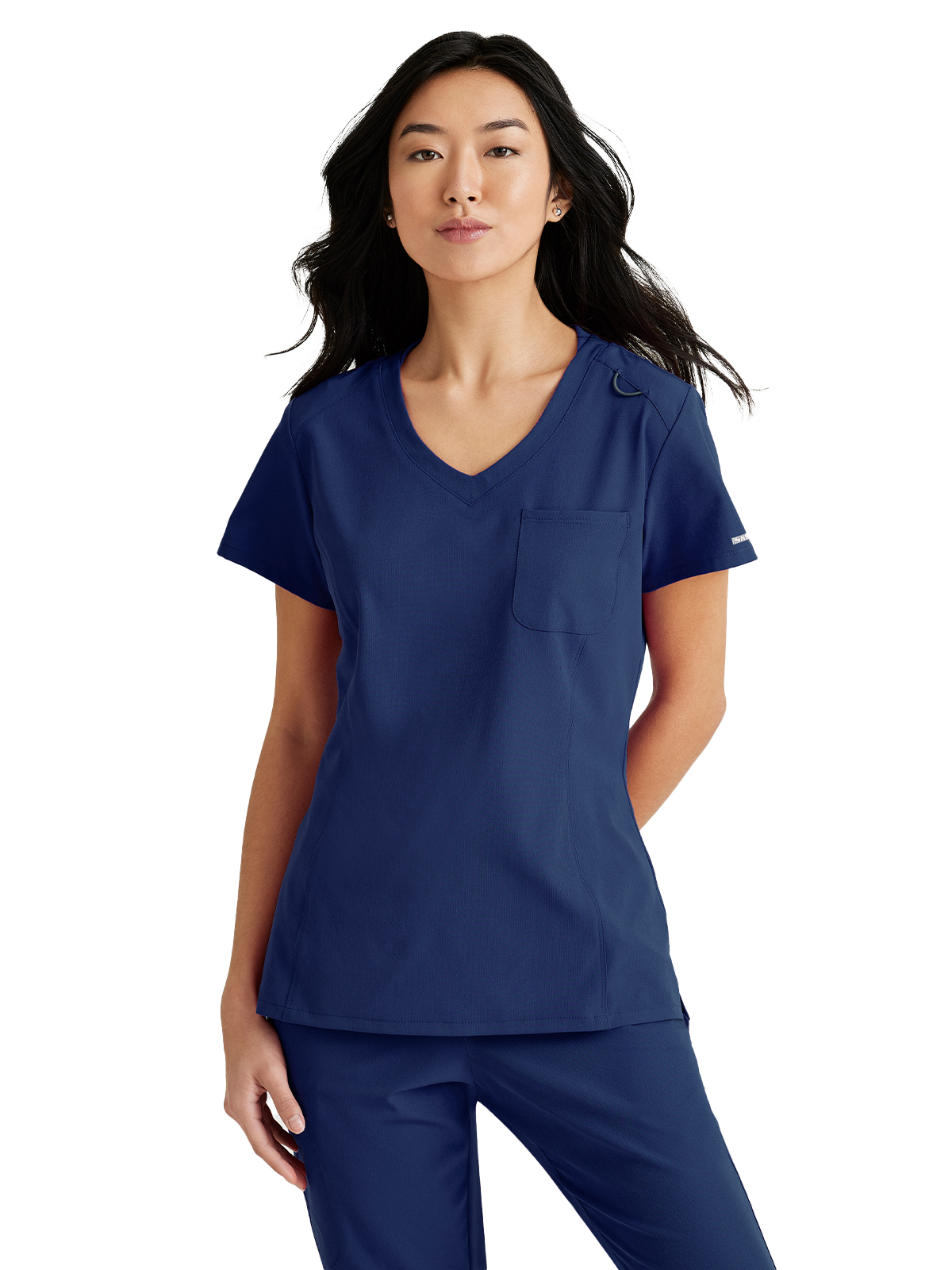 Skechers - Women's One-Pocket V-Neck Dignity Tuck-In Scrub Top
