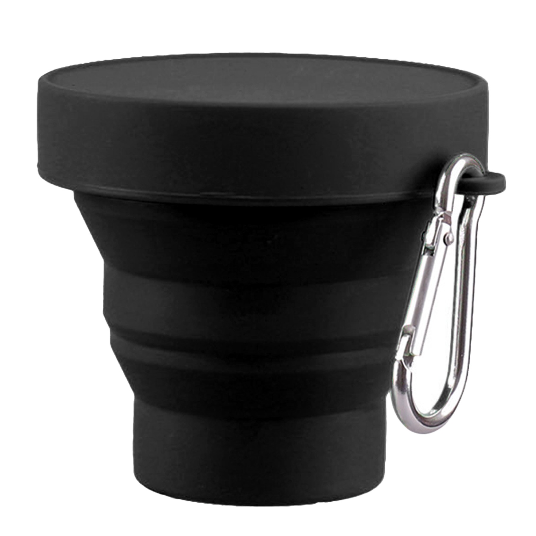 Folding Silicone Cup W/ Lids 4