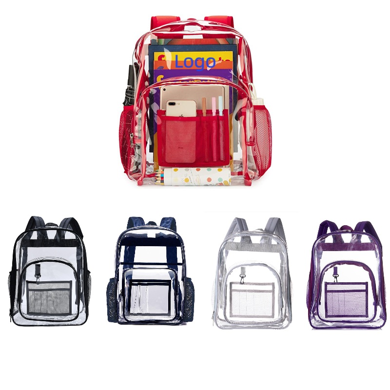 Large Clear PVC Backpack 2