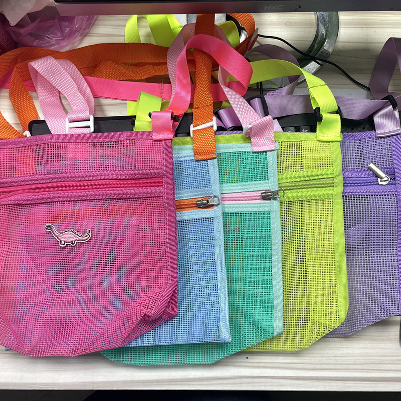 Beach Toy Mesh Beach Bag / Adjustable Straps 13