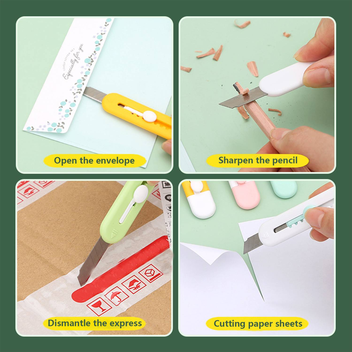Mini Student Utility Art Knife 6