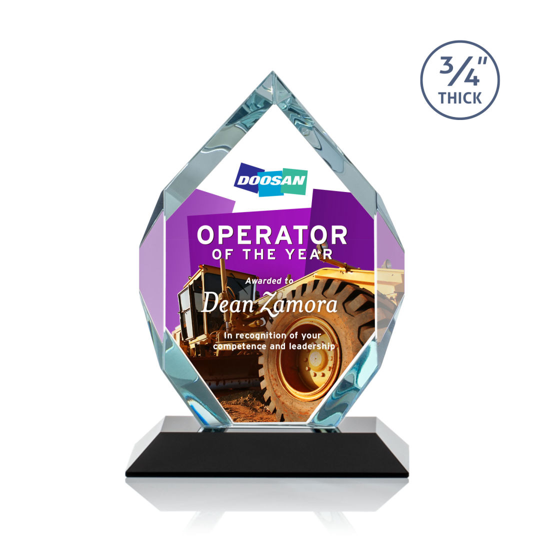 Royal Diamond VividPrint™ Award - Black 2