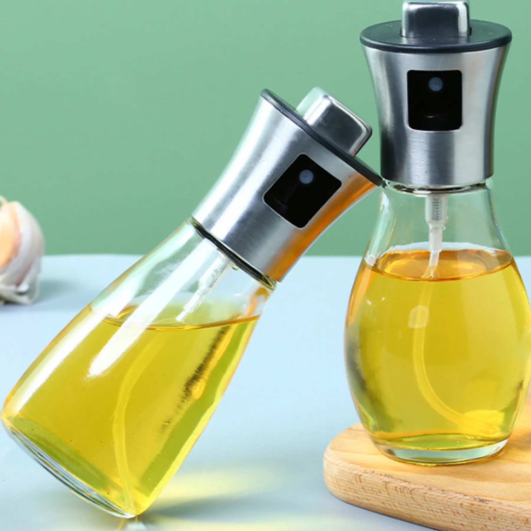 Domestic Press Glass Oil Spray Bottle 4
