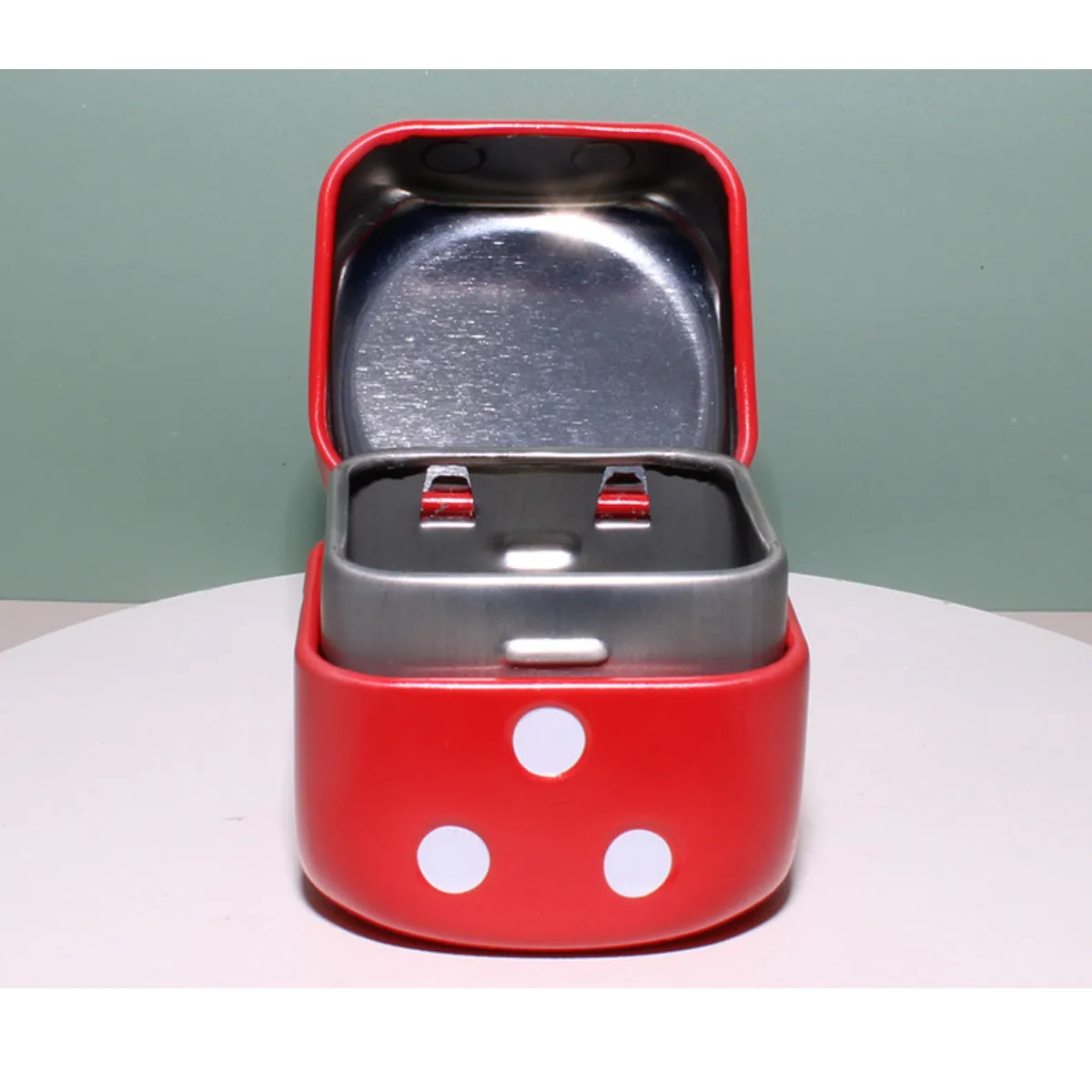 Square Empty Cube Steel Box Storage Container Gifts Crafts 3