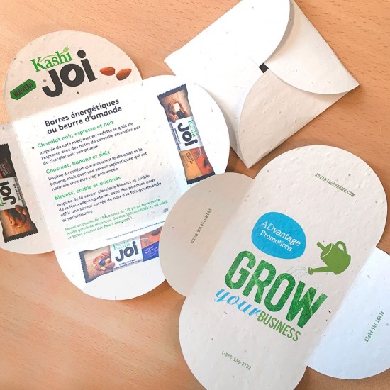 Single-Sided Seed Paper Petal Cards 4