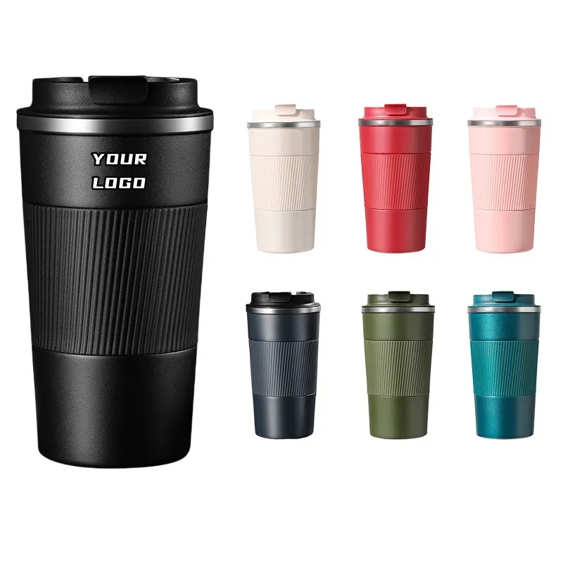 13oz/17oz Custom Stainless Steel Coffee Travel Mug with Lid 8