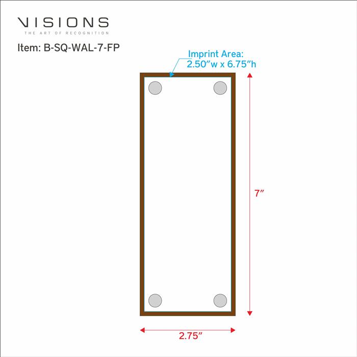 Square Walnut 54