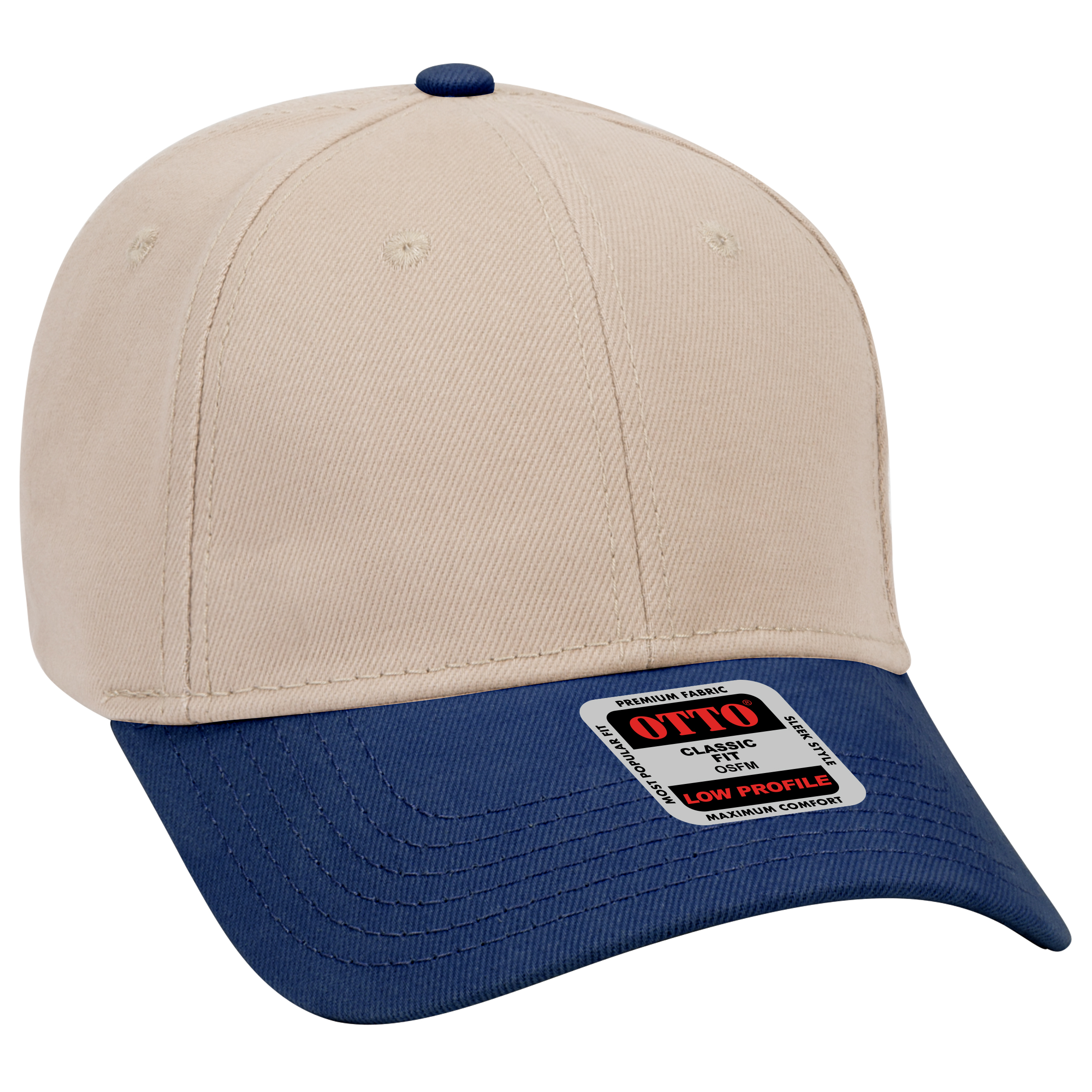 OTTO CAP® 6 Panel Low Profile Baseball Cap 14