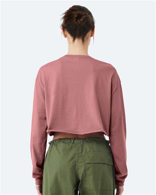 Women's FWD Fashion Crop Long Sleeve Tee - 6501 11