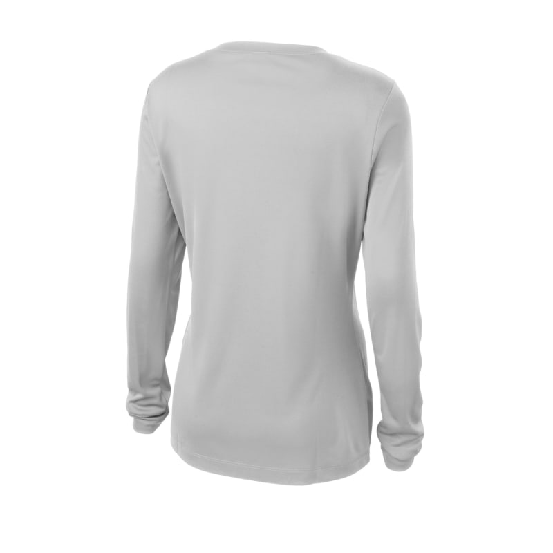 Sport-Tek Women's Long Sleeve PosiCharge Competitor V-Neck Tee. 30