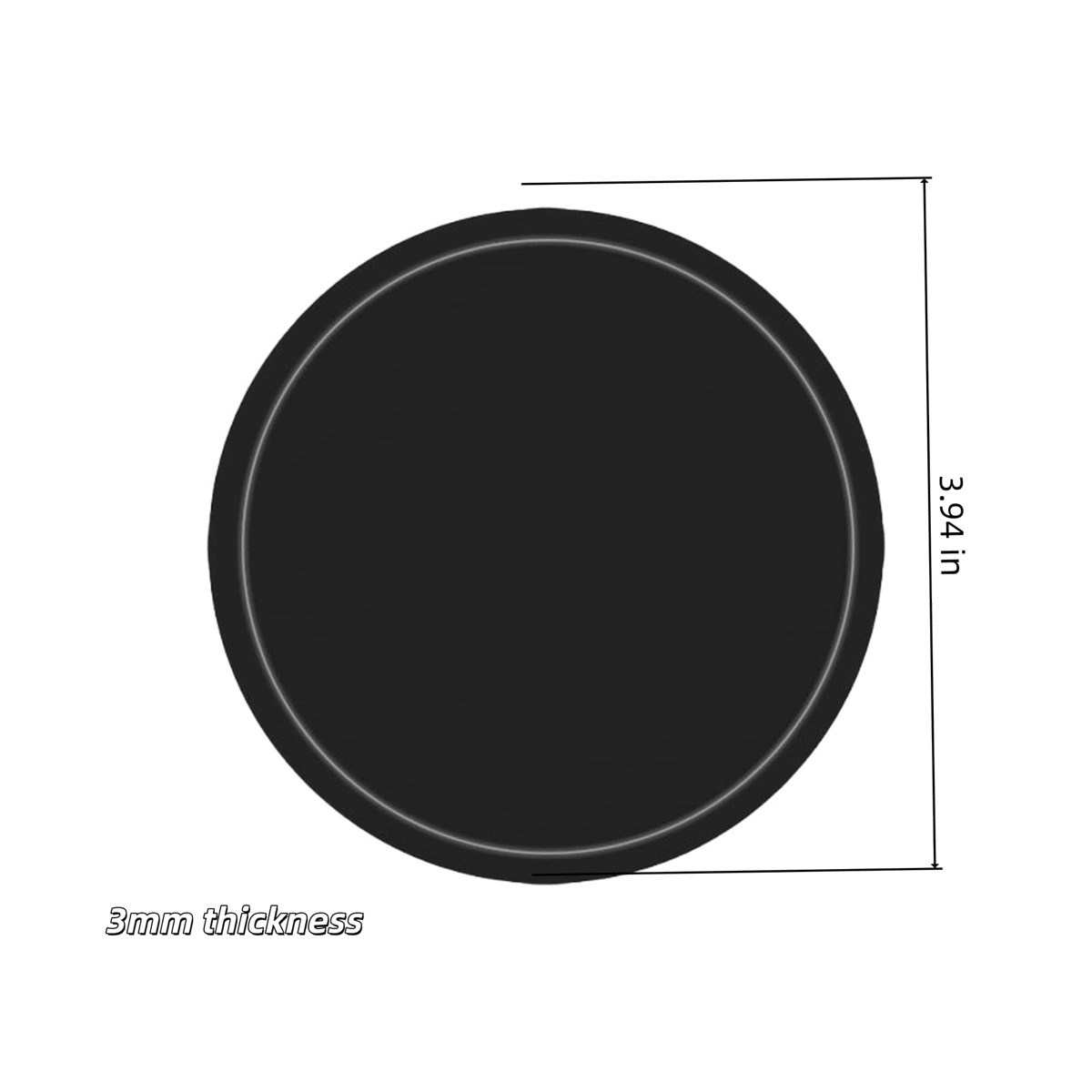 Non-slip Heat-resistant Silicone Coaster 1