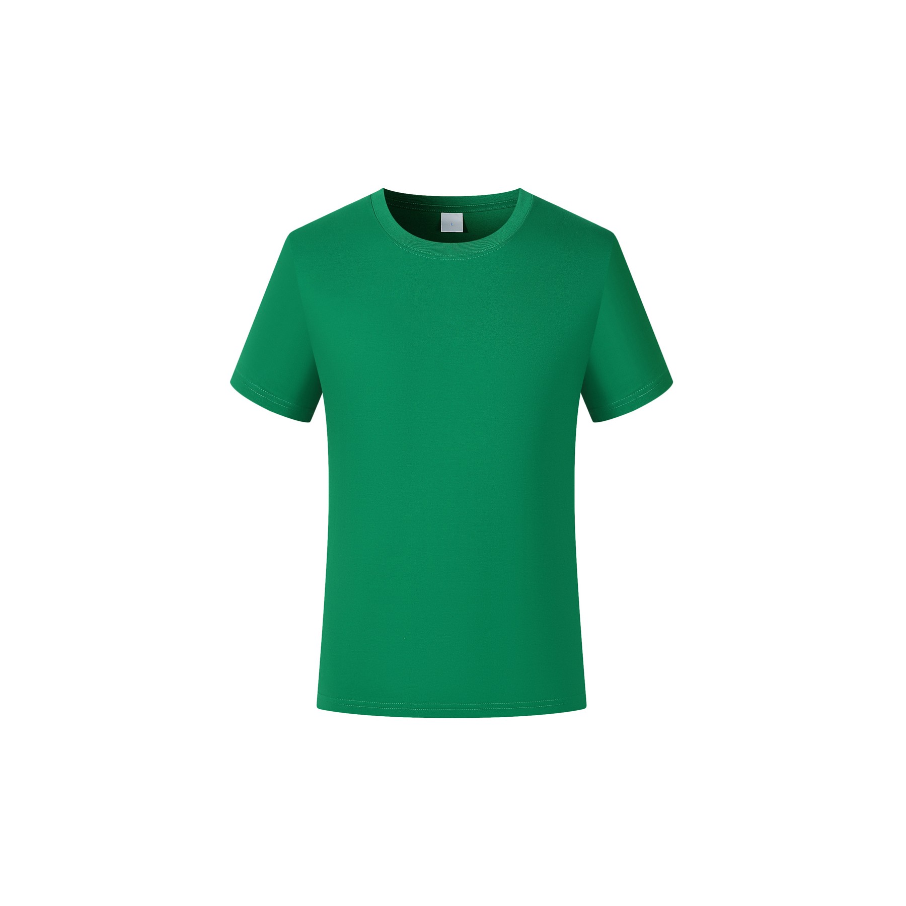 Classic Basic Solid Crew Neck Soft Cotton T-Shirt 3