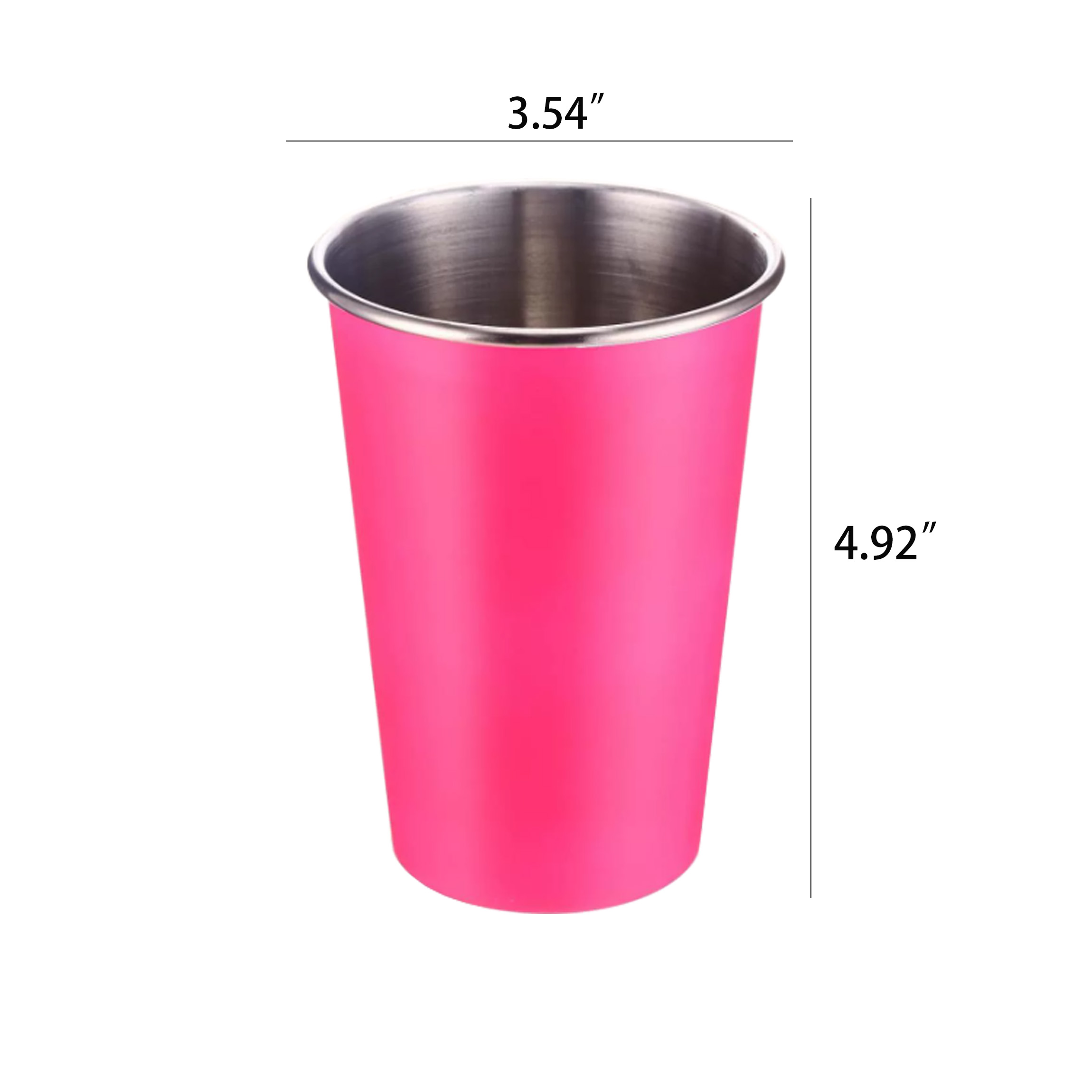 16oz Stainless Steel Drinking Cup 3