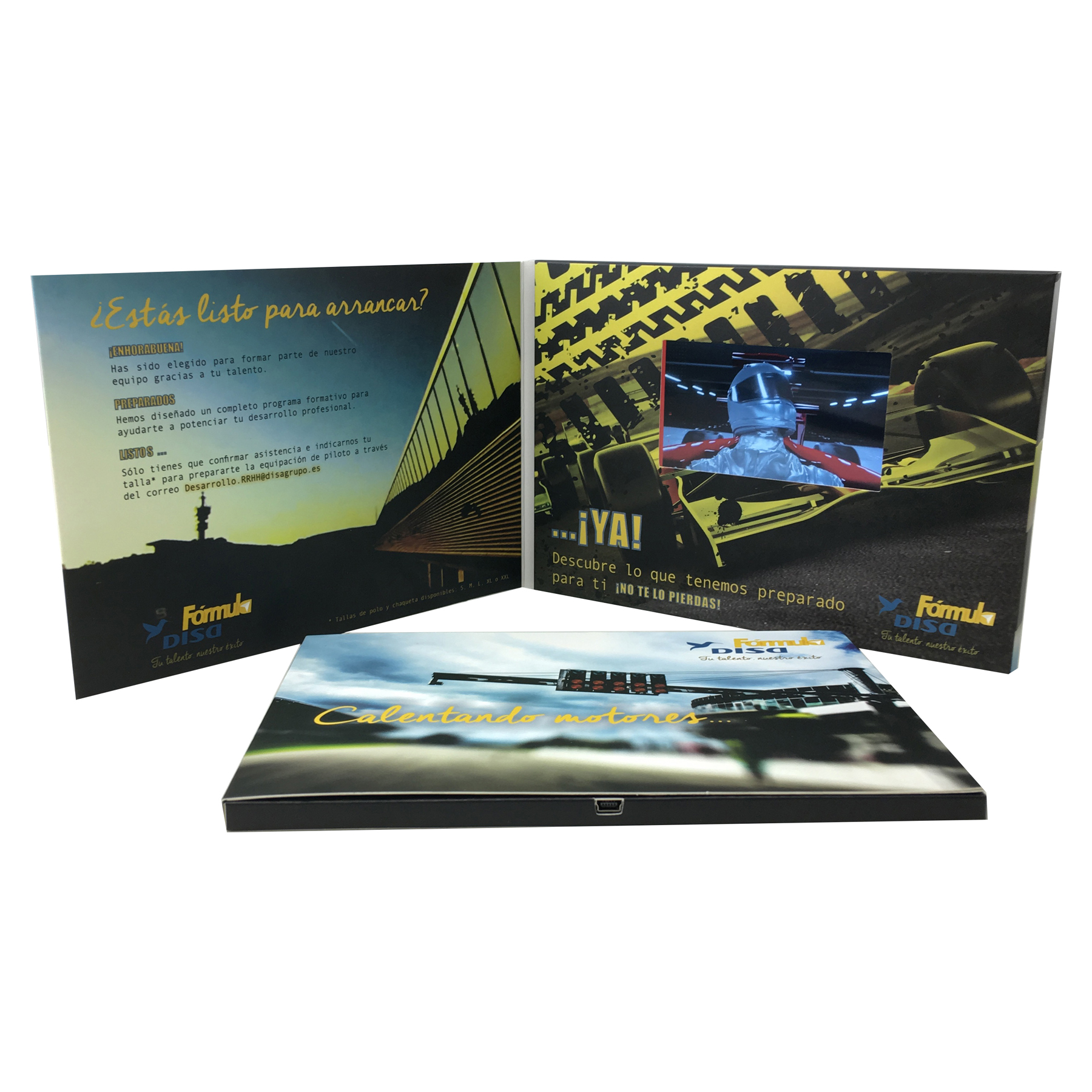 VidU 4.3" HD Video Mailer And Brochure With Full Color Printing - Custom A5 Video Card 5