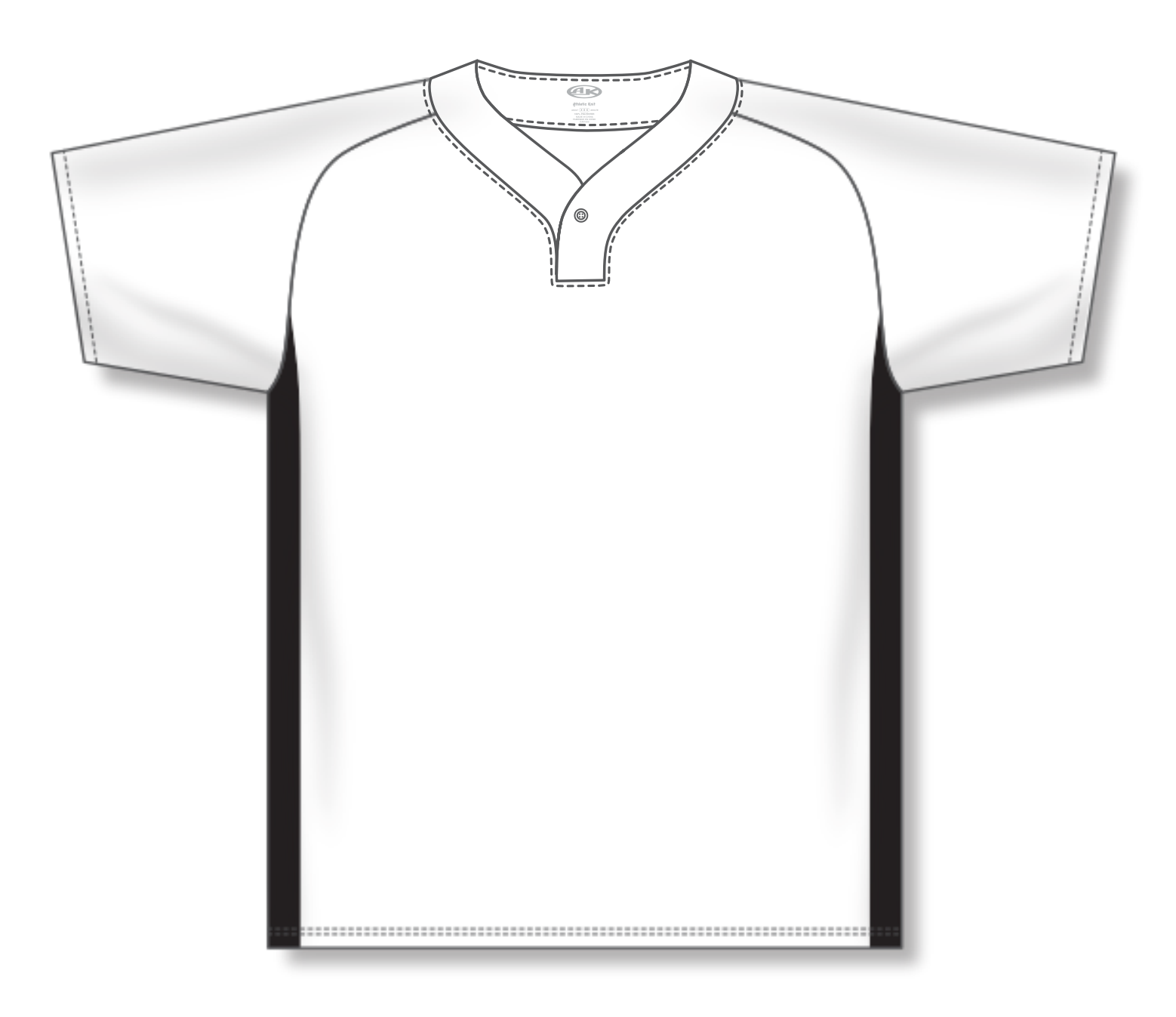 One Button Baseball Jerseys BA1343-G01 36