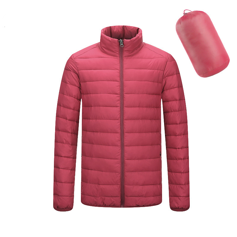 Men's Lightweight Water-Resistant Packable Hooded Puffer Jacket 10