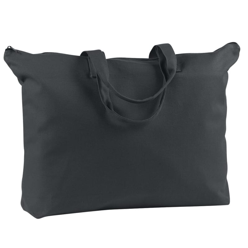BAGedge 12 Oz. Canvas Zippered Book Tote 2