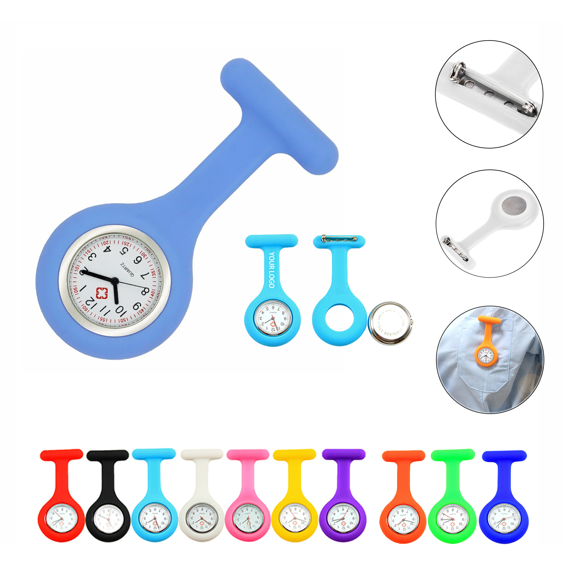 Silicone Nurse Watch 1