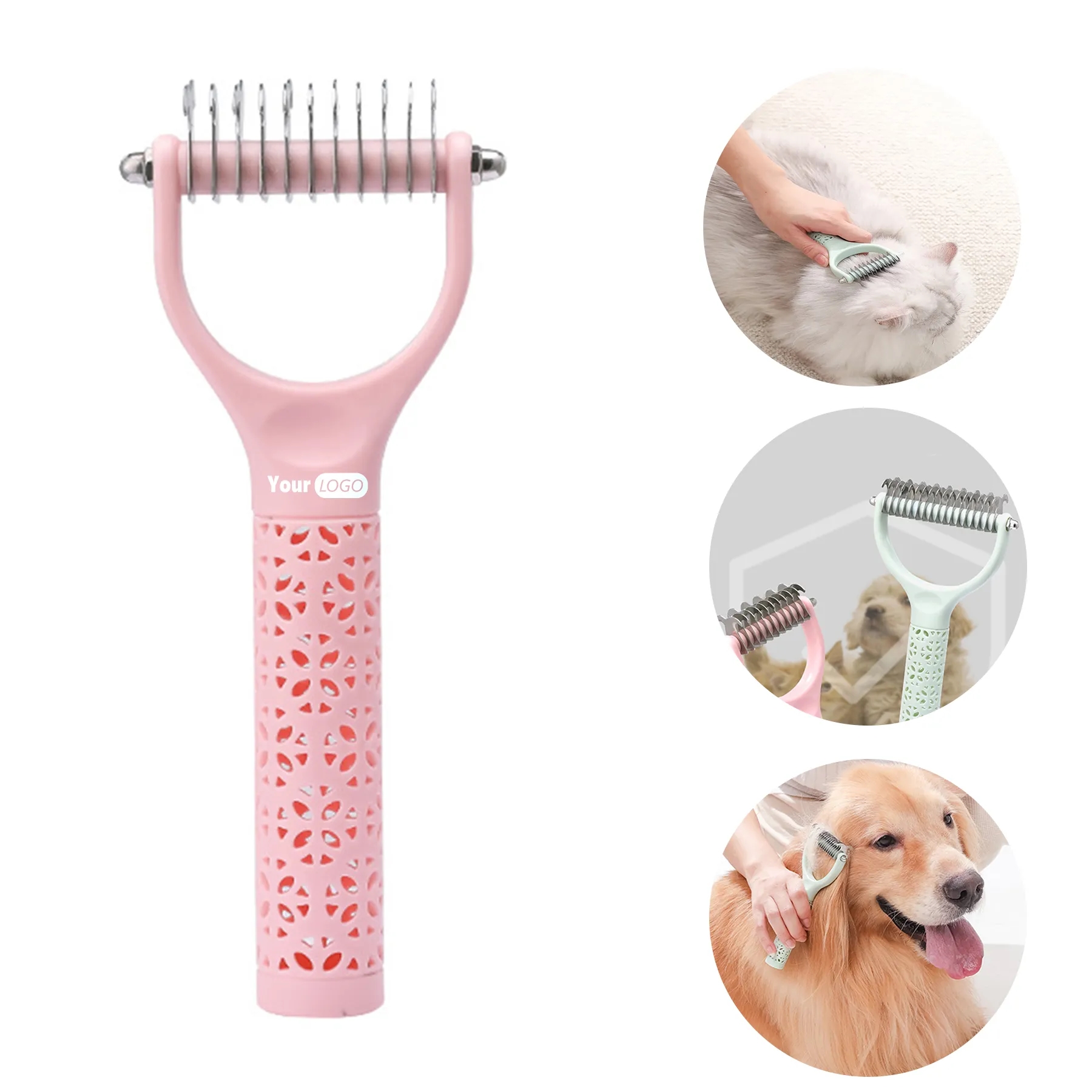 Abs Large Pet Knotting Comb 7