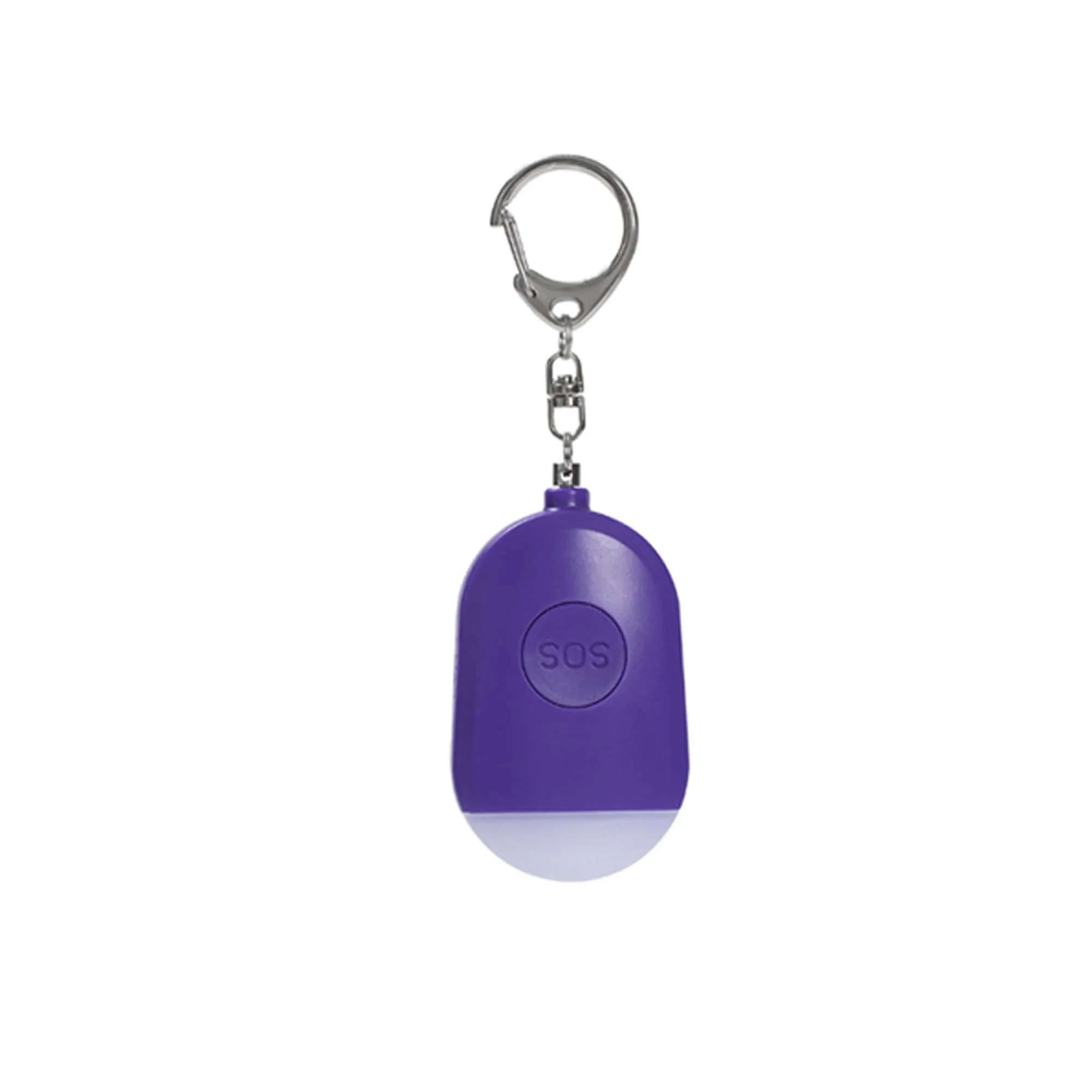 Simplified Portable Personal Alarm with LED and 130dB Sound 3