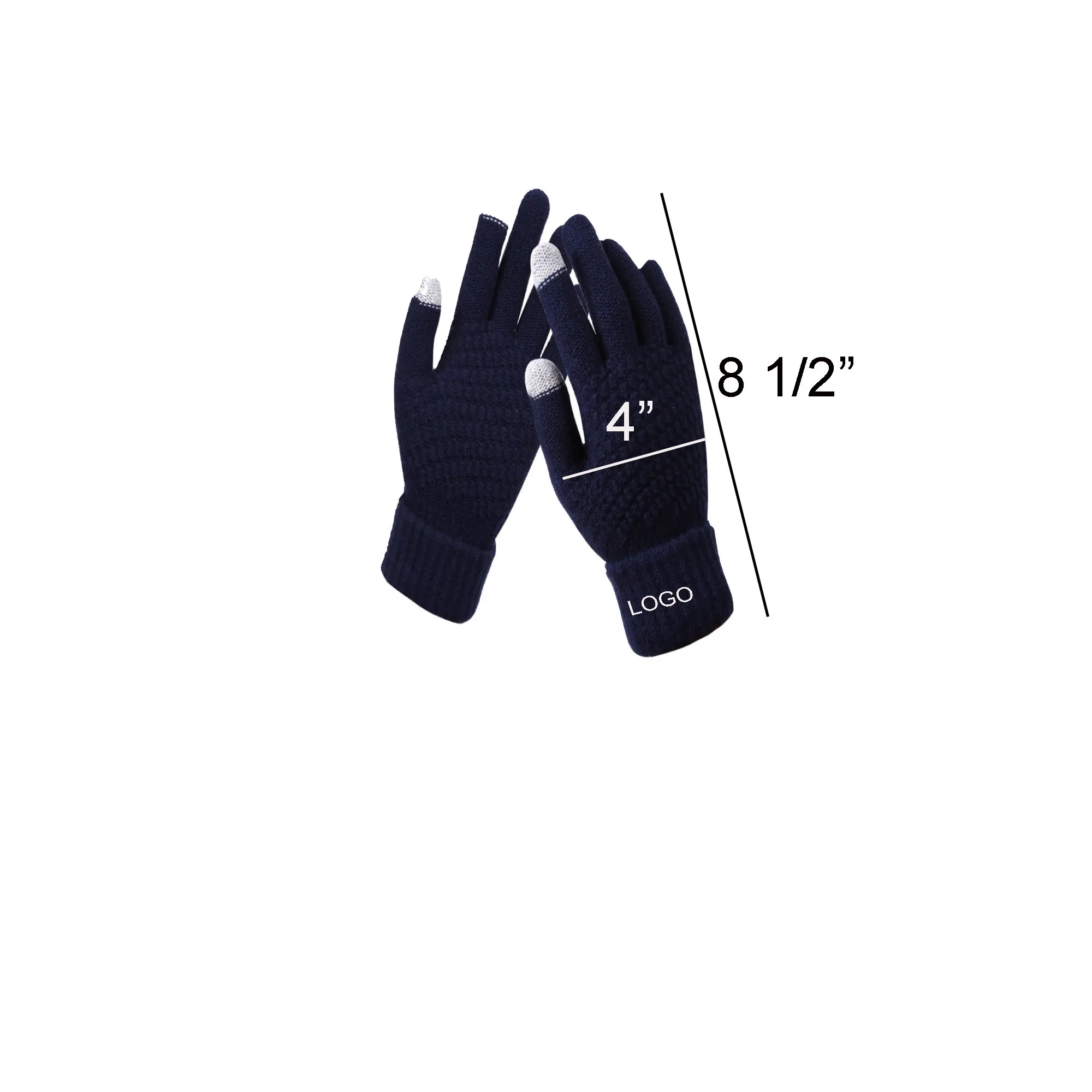 Spot Winter Text Full Color Gloves 2
