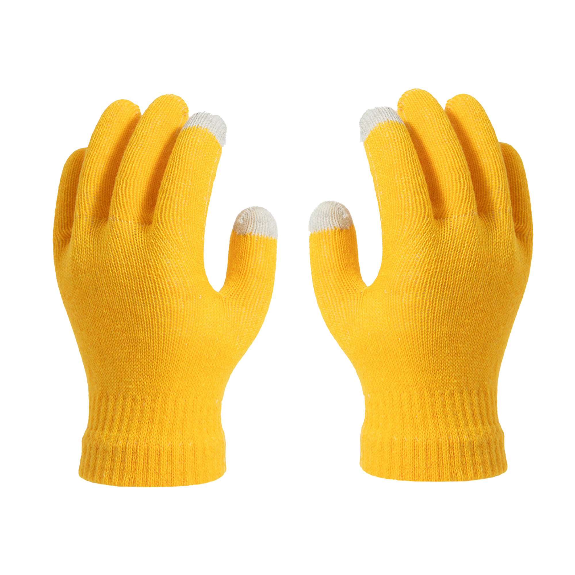 Stretchy Knit Touchscreen Gloves 2