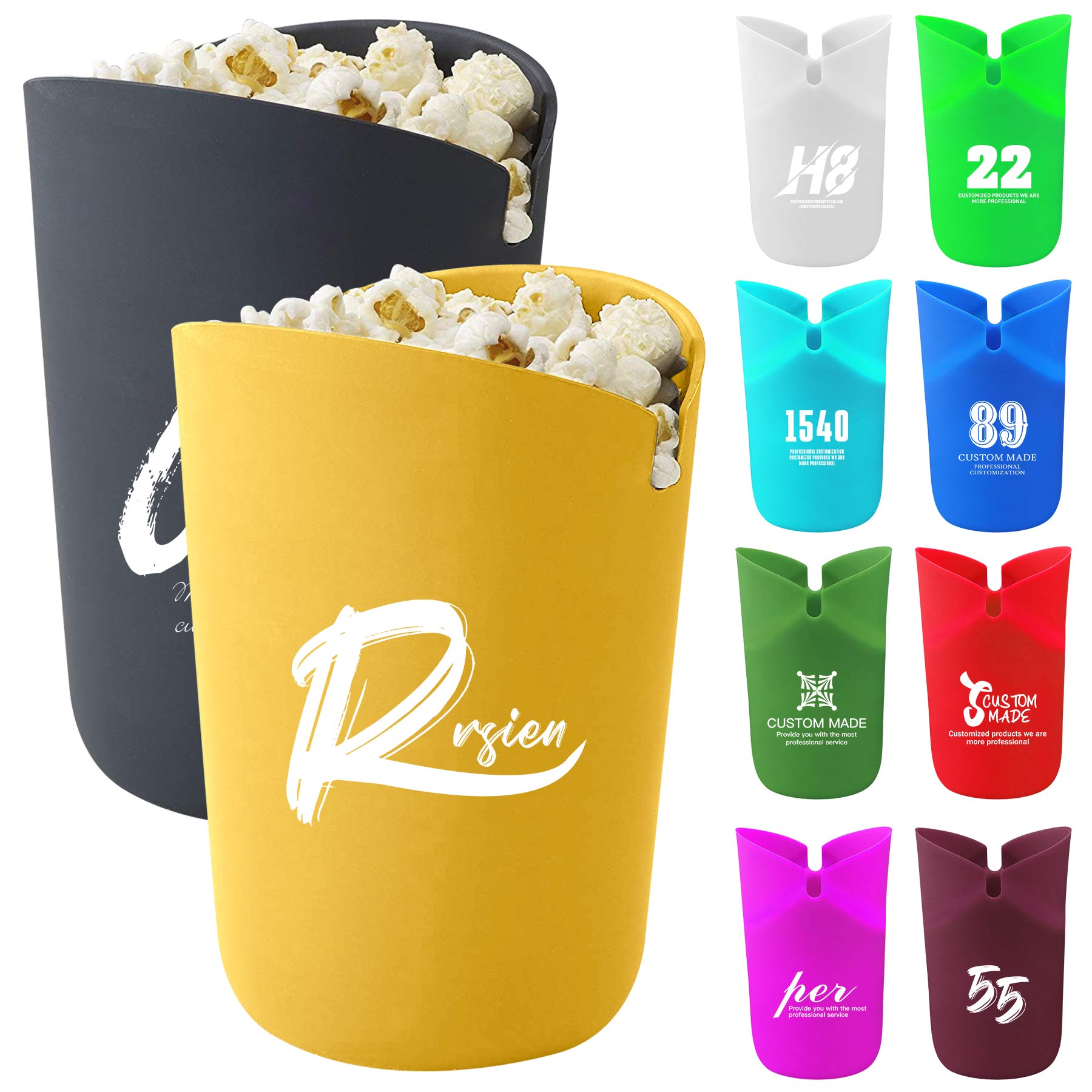 Silicone Popcorn Popper 1