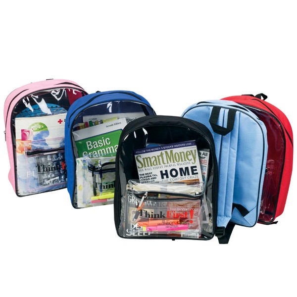 TRANSPARENT BACKPACK 1