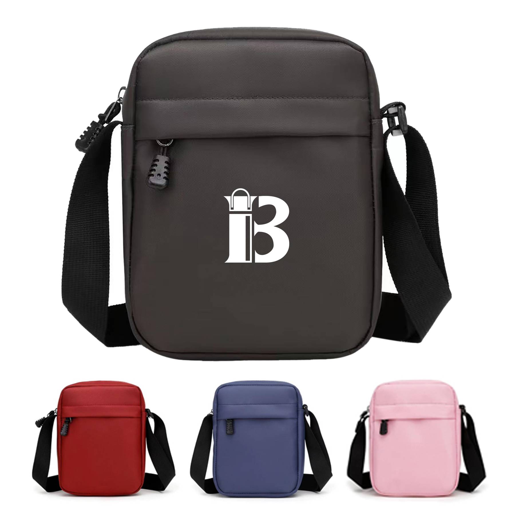 Nylon Mini Messenger Crossbody Bag 5