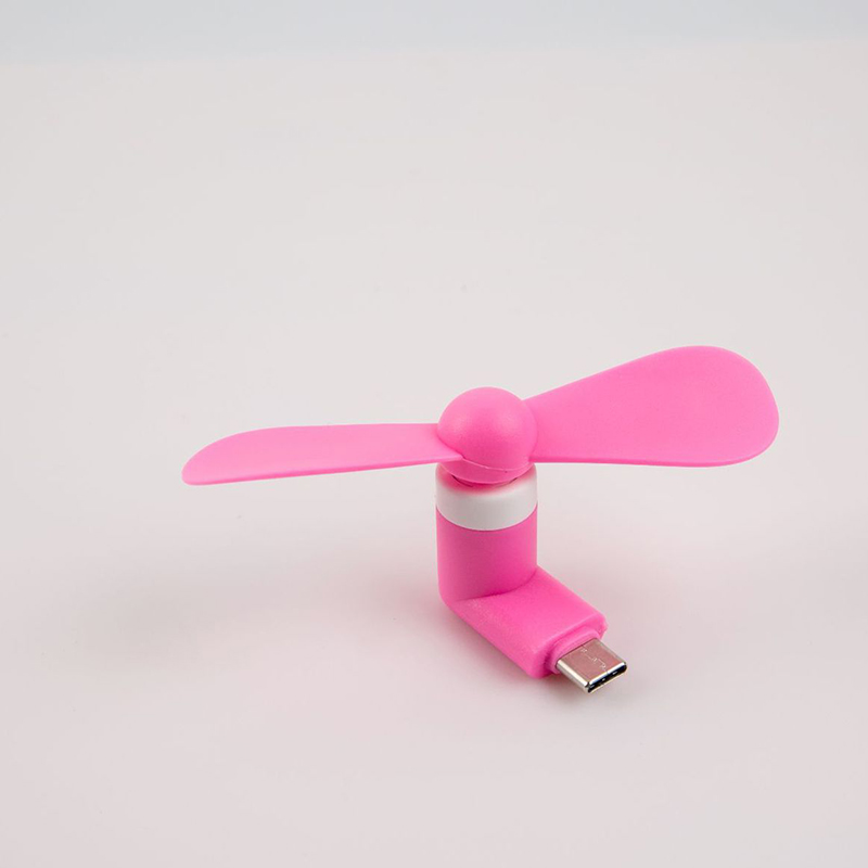 USB Portable Mobile Phone Type C Mini Fan 4