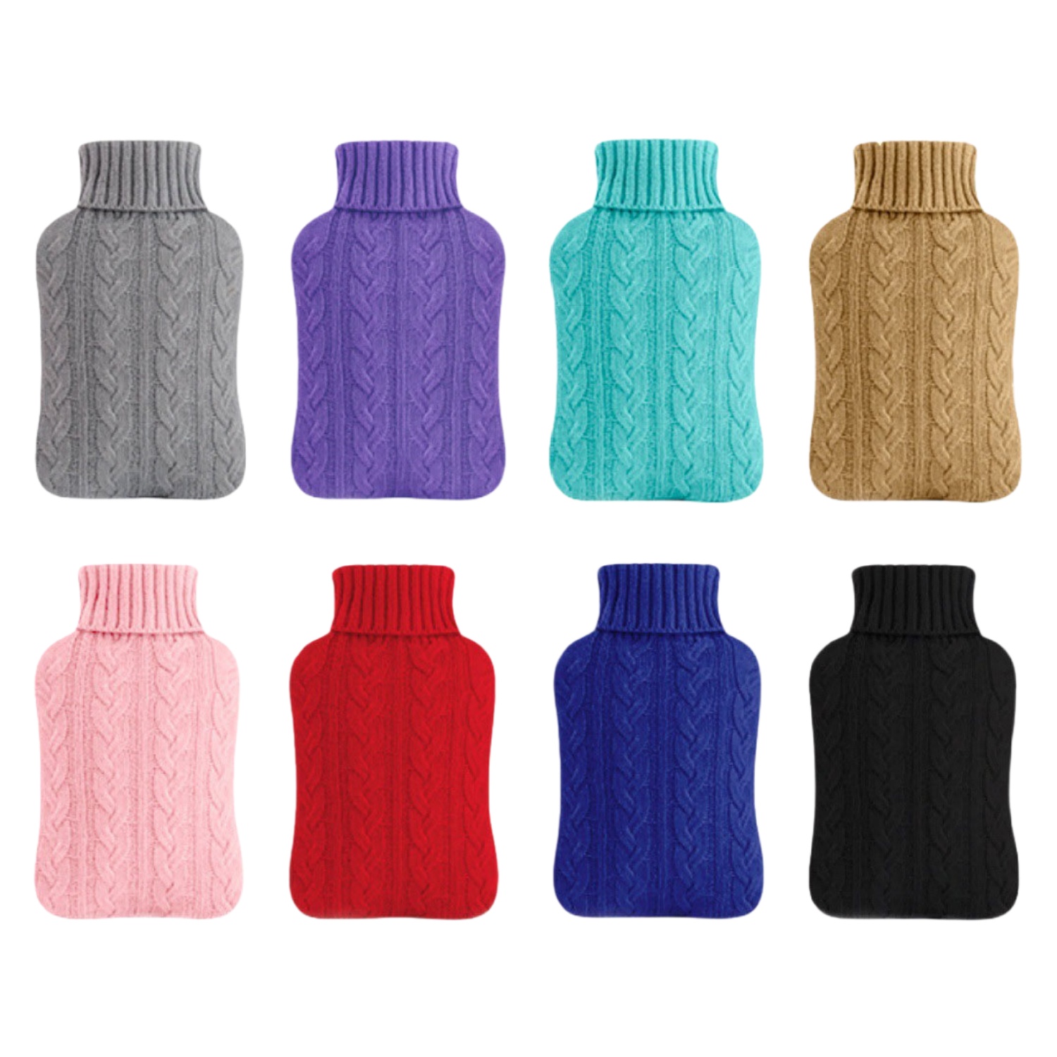Warm Compress Hand Warmer Hot Water Bag Bottle With Cover 4