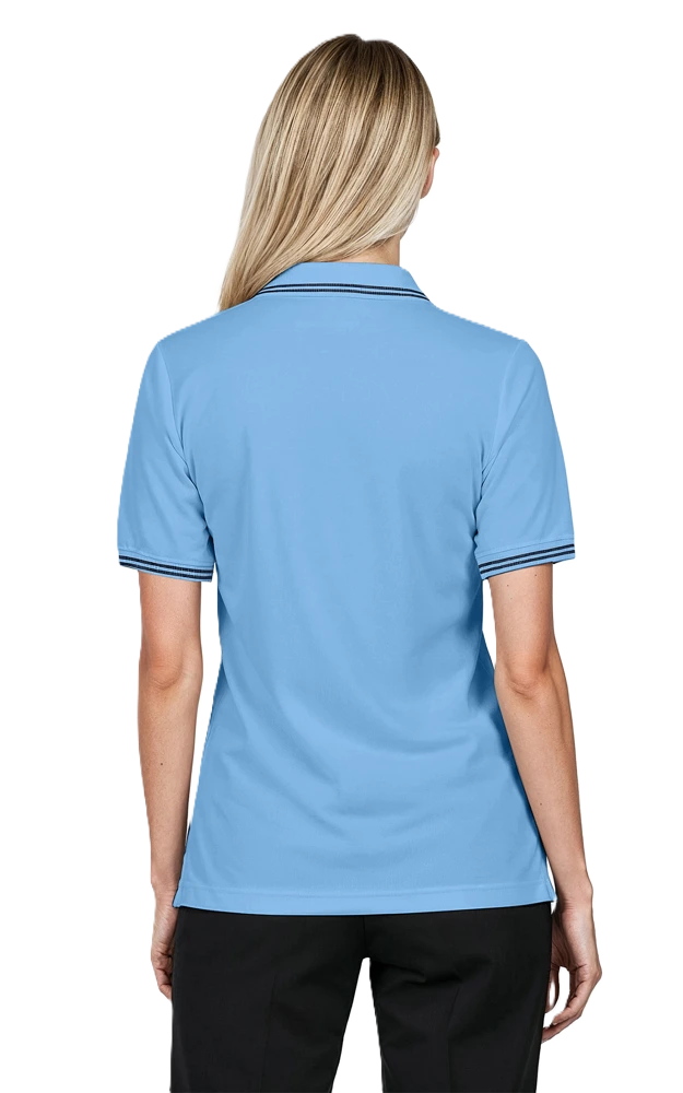 Ladies' Superblend Tipped Pique Polo 41