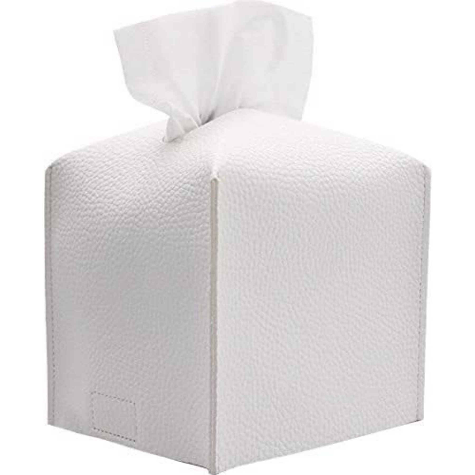Square Leather Tissue Box 2