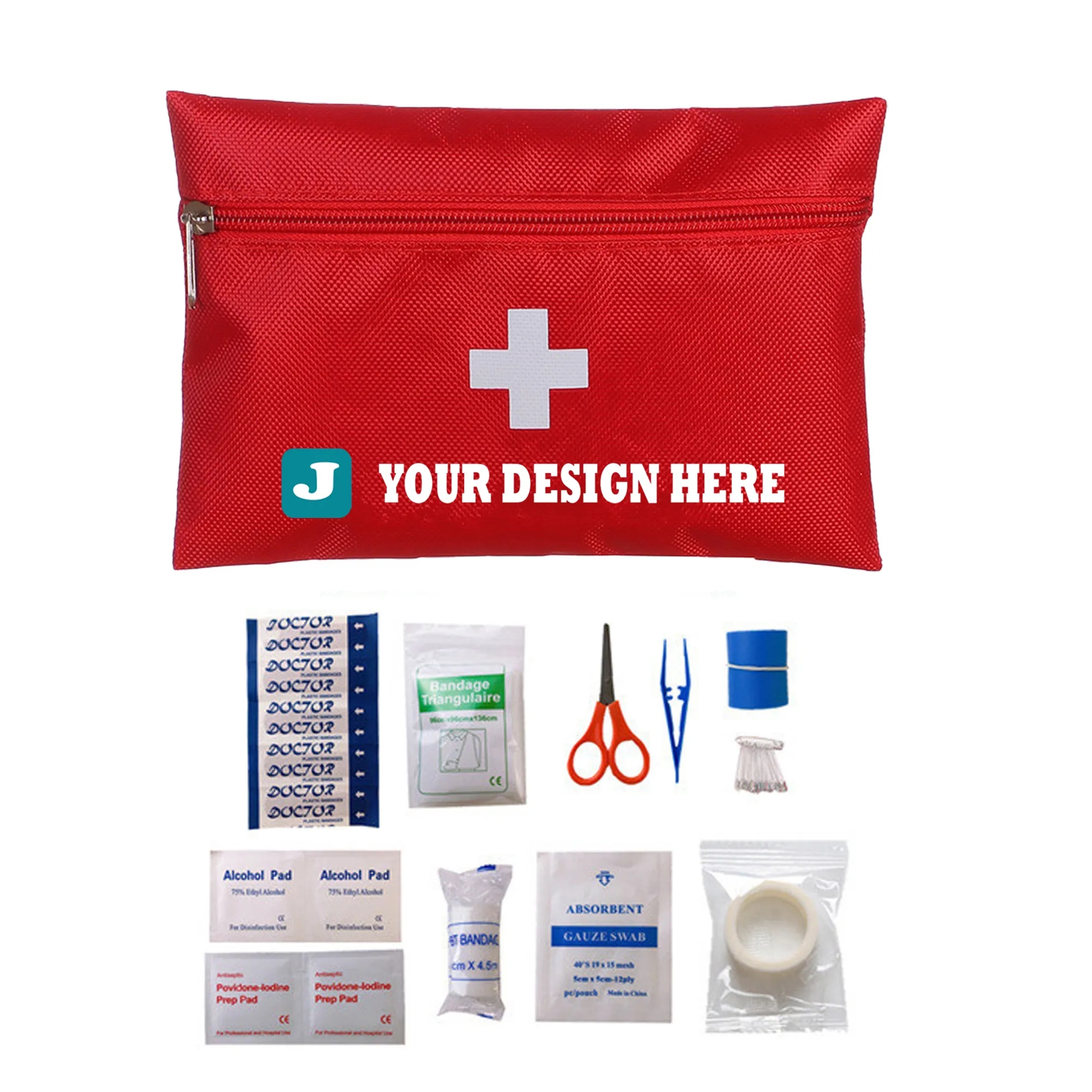 Sewting First Aid Kit w/ Zipper Pouch 4