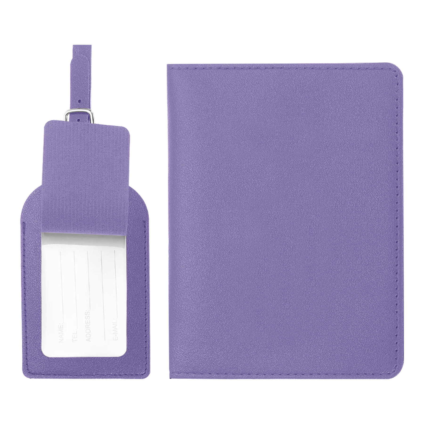 PU Passport Cover and Luggage Tag Set 21