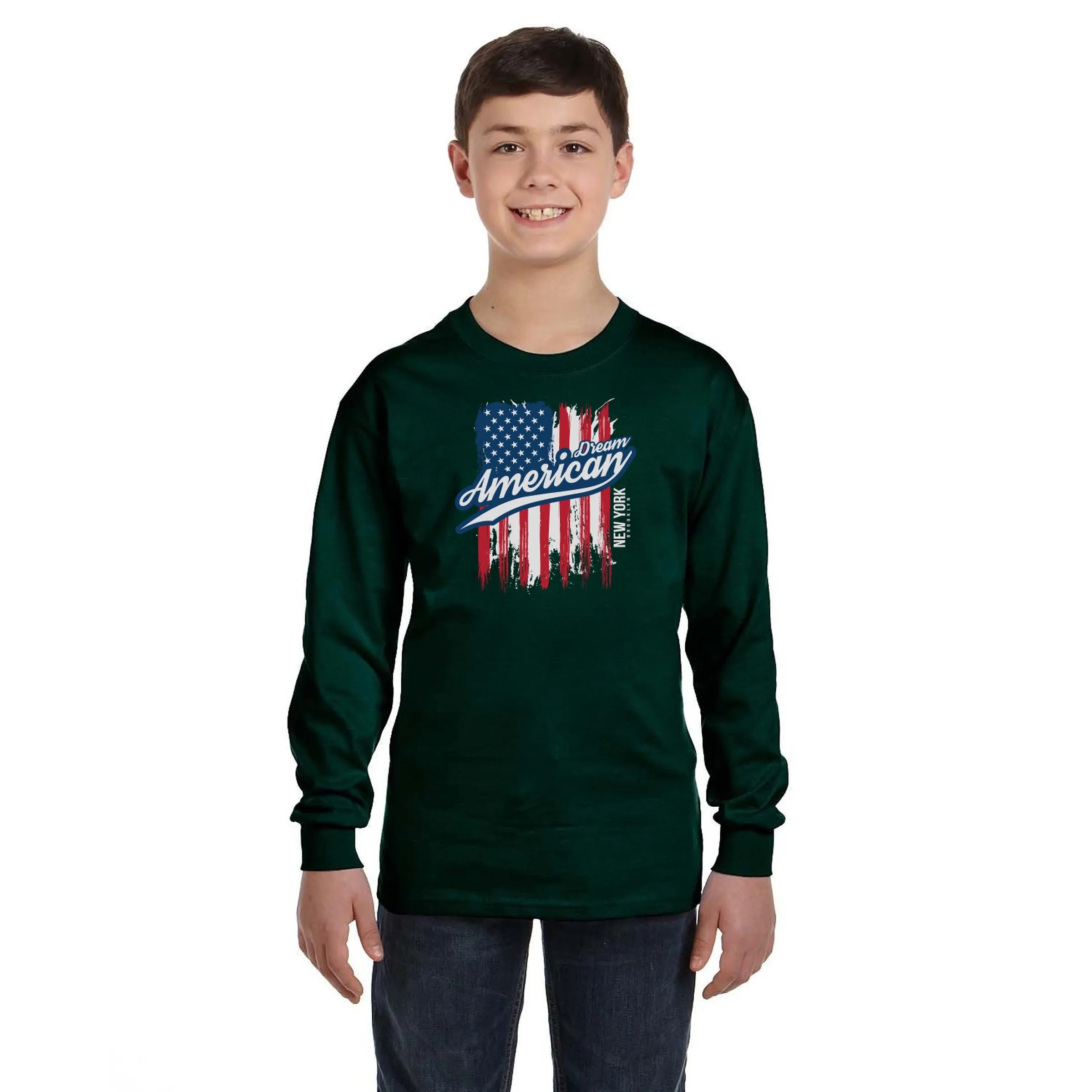 Gildan Heavy Cotton Youth Long Sleeve T-Shirt 15