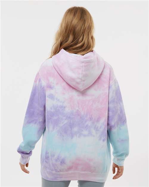 Unisex Tie-Dyed Hooded Sweatshirt - 8777 75
