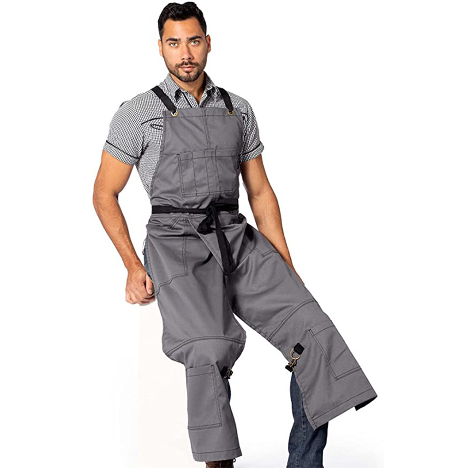 Canvas Lengthened Leg Apron 4